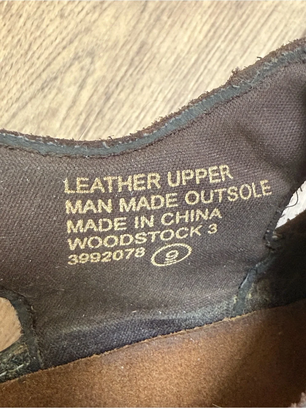 Earth Shoe Woodstock 3 Leather Fisherman Sandals Brown Adjustable Comfort Mens 9